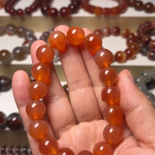 玛瑙/玉髓未镶嵌手链