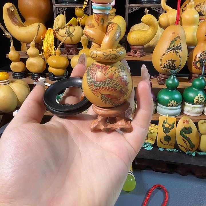 这****那针刺八字扣凤凰葫芦