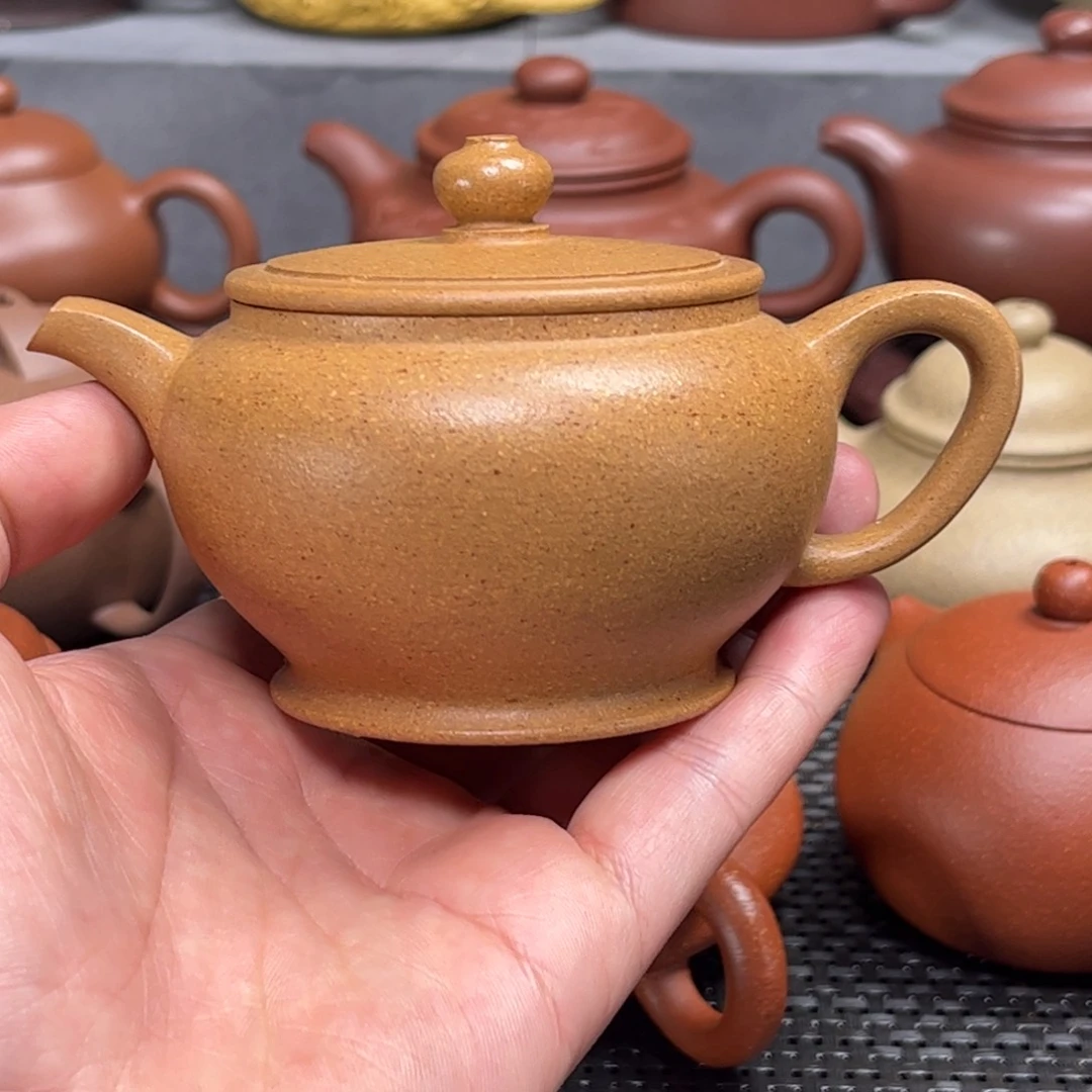 紫砂茶壶紫砂紫砂黄金段