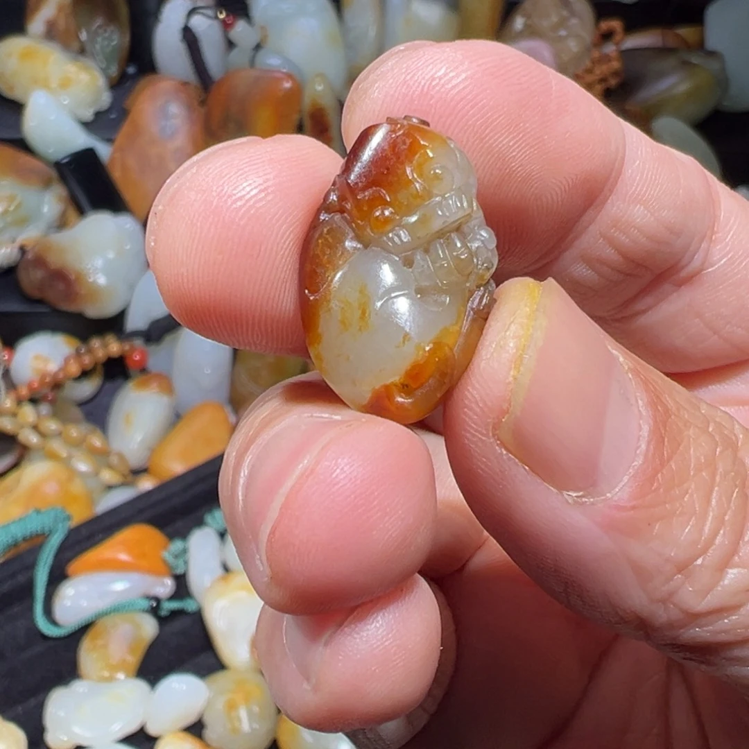 和田玉吊坠(不含链)未镶嵌用****5