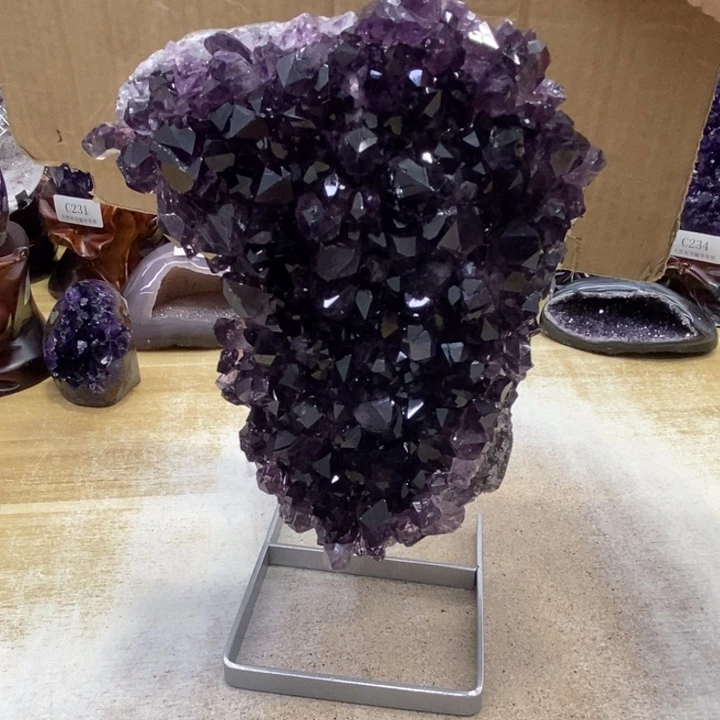 紫晶大型摆件（非配饰）未镶嵌
