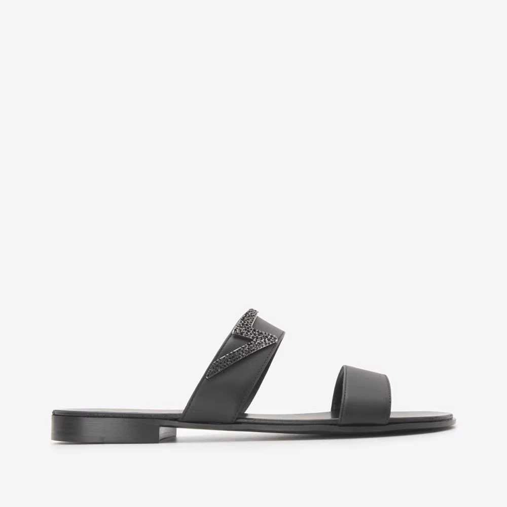 GIUSEPPE ZANOTTI GZ牛皮男士拖鞋EU90048/001