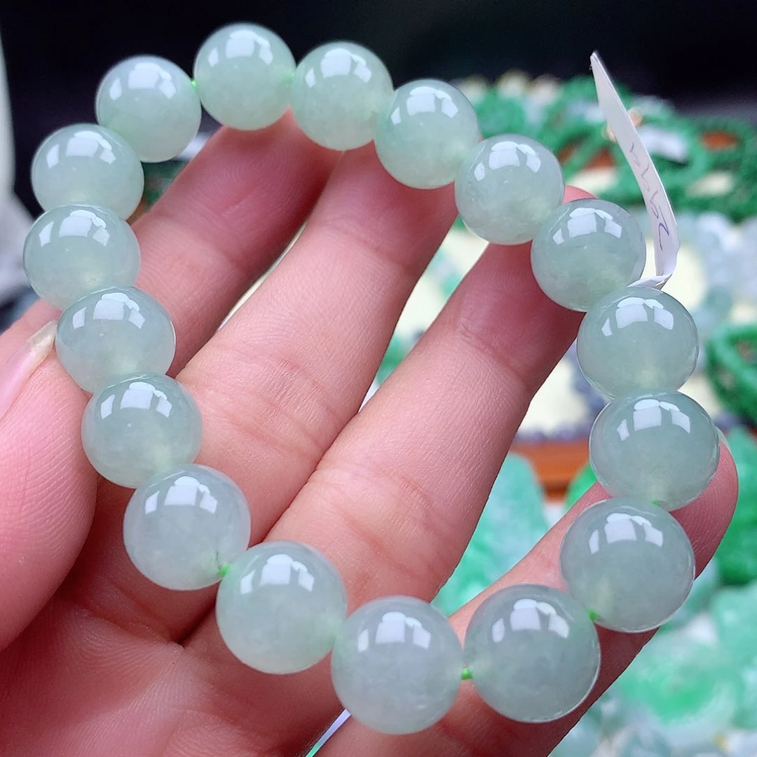 翡翠挂件未镶嵌手串卡12