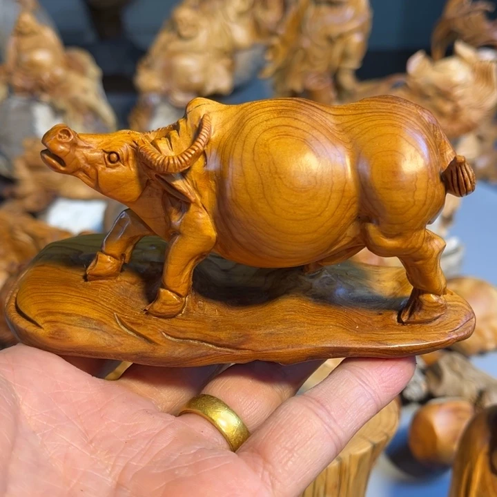 柏木（崖柏）根雕工艺摆件