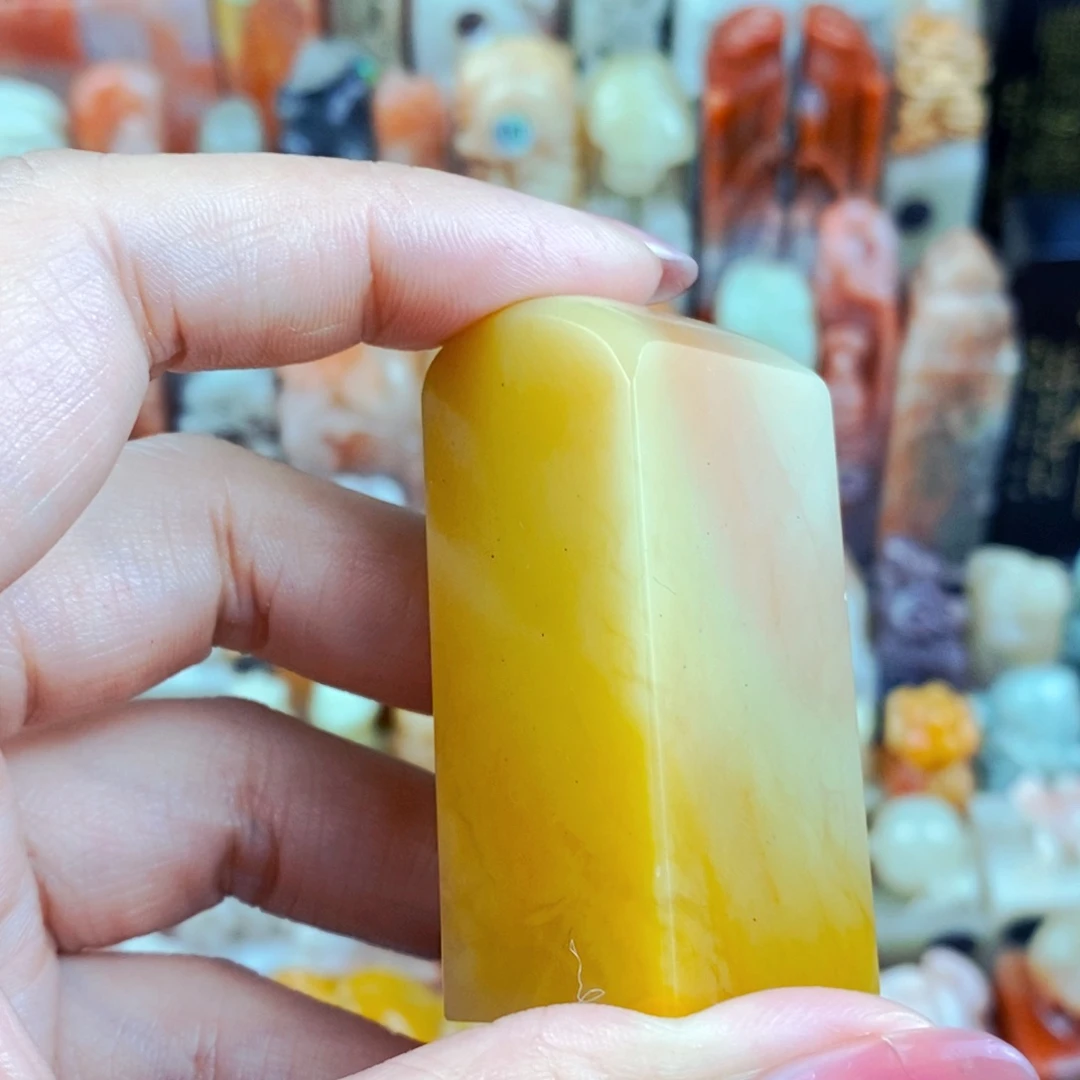 老挝石印石子**?手工篆刻