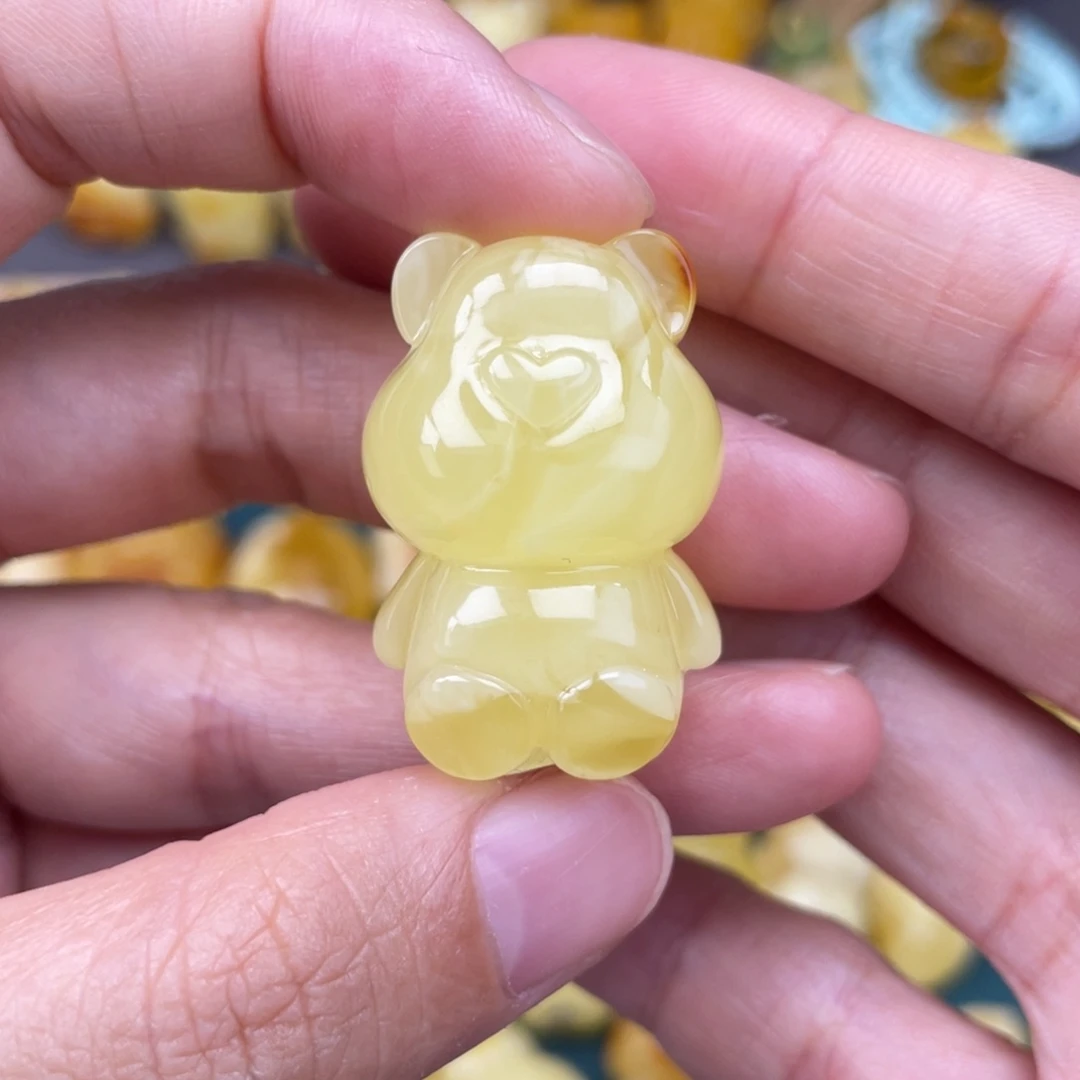 裸石琥珀未镶嵌蜜蜡