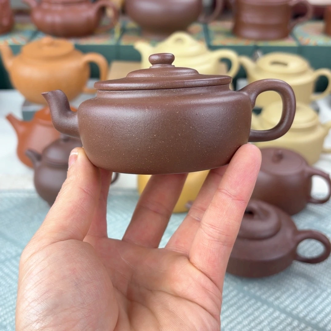 紫砂茶壶旭茂 紫泥 125cc