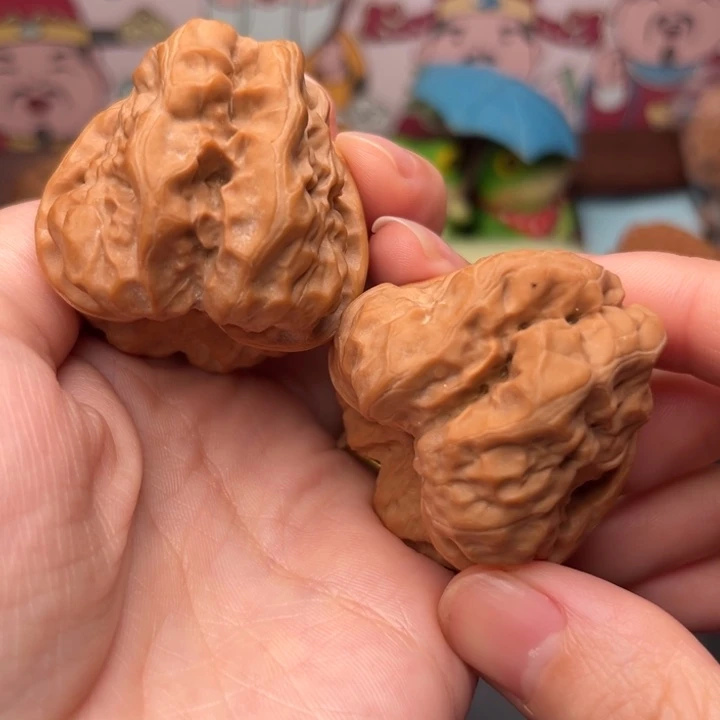 文玩核桃吊坠极品开背蛙40/45/35克重47.3