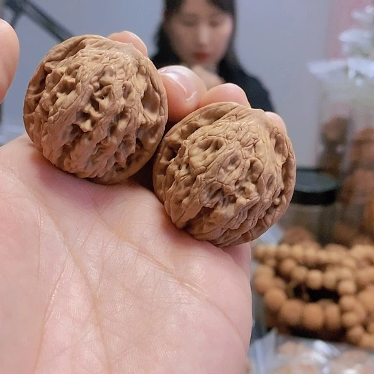 【闪购商品】把件文玩核桃36.5老款虎头