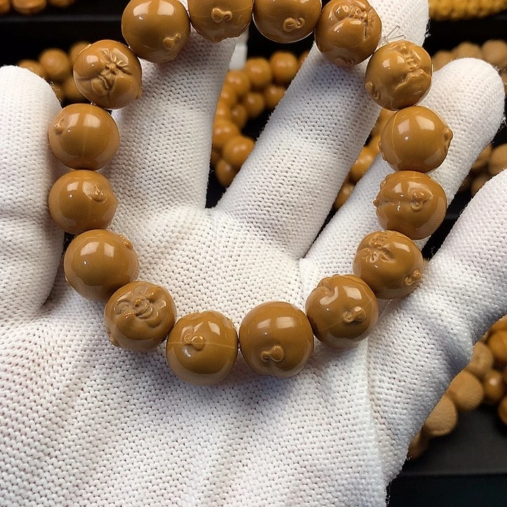 猴头核桃手串猴头