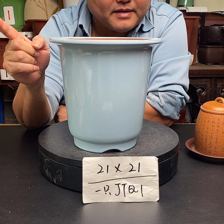 紫砂花盆货号一只JTQ1