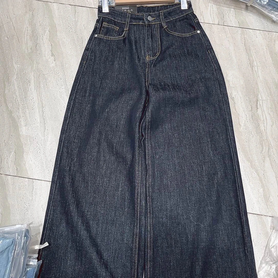 S码不加绒加厚牛仔裤