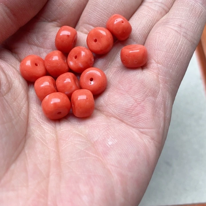 玛瑙/玉髓合金珠宝半成品一颗10mm三姑娘