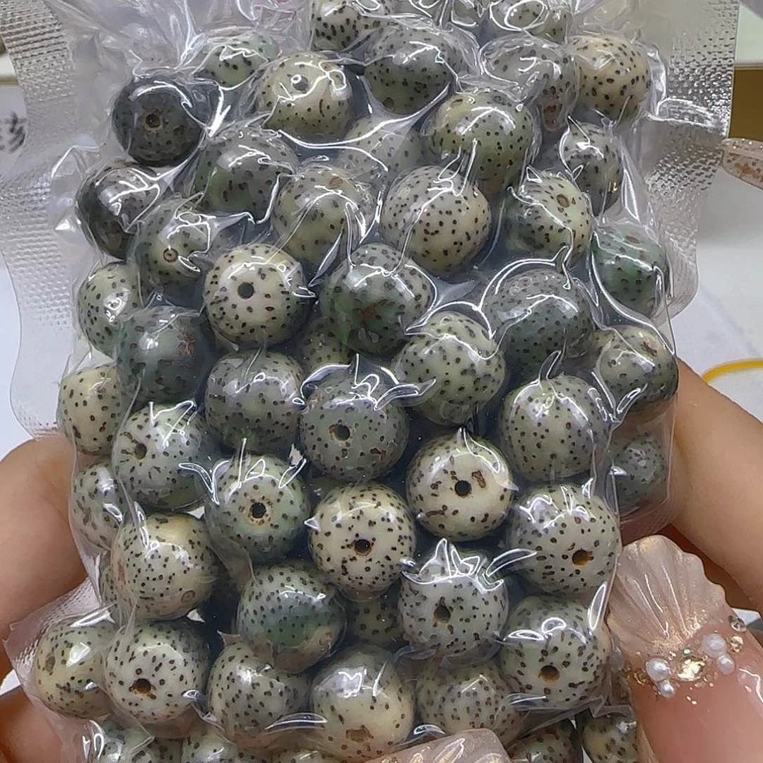 星月菩提手串203哈哈石玉星月菩提散籽