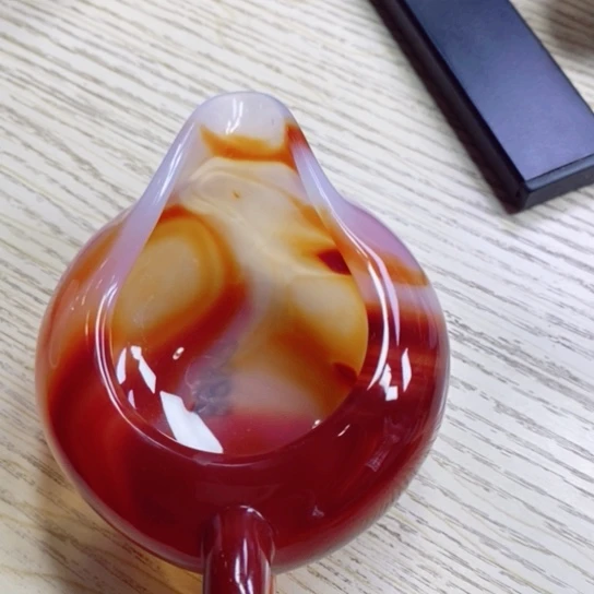 未镶嵌茶具玛瑙/玉髓爱**财