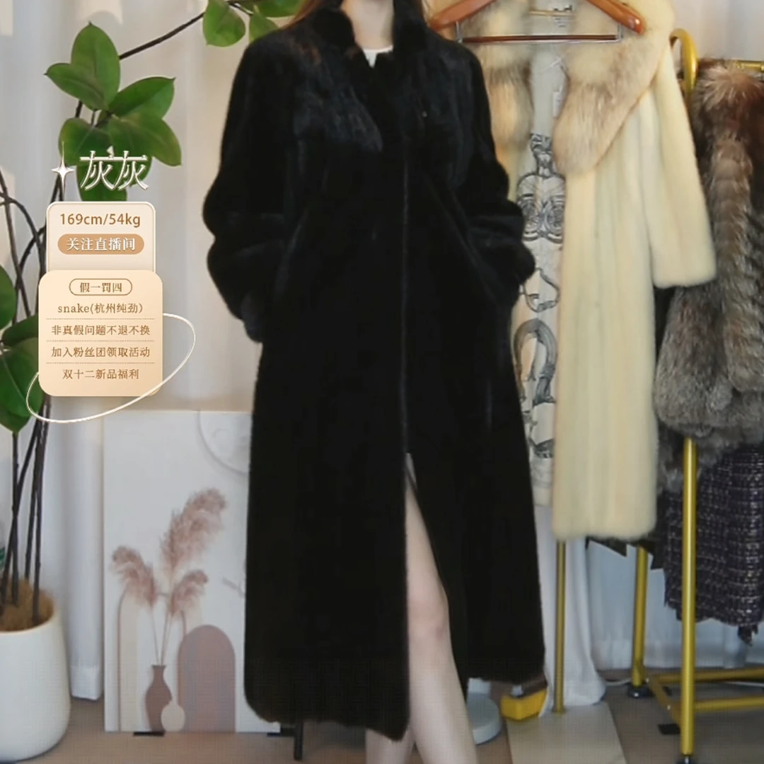 95新 Hermes/爱马仕 爱马仕皮草女装外套大衣/fych0874