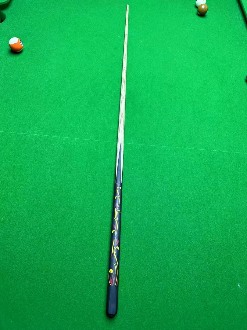 《安总严选》凤鸣无华镶嵌款中式黑八手工一体台球杆