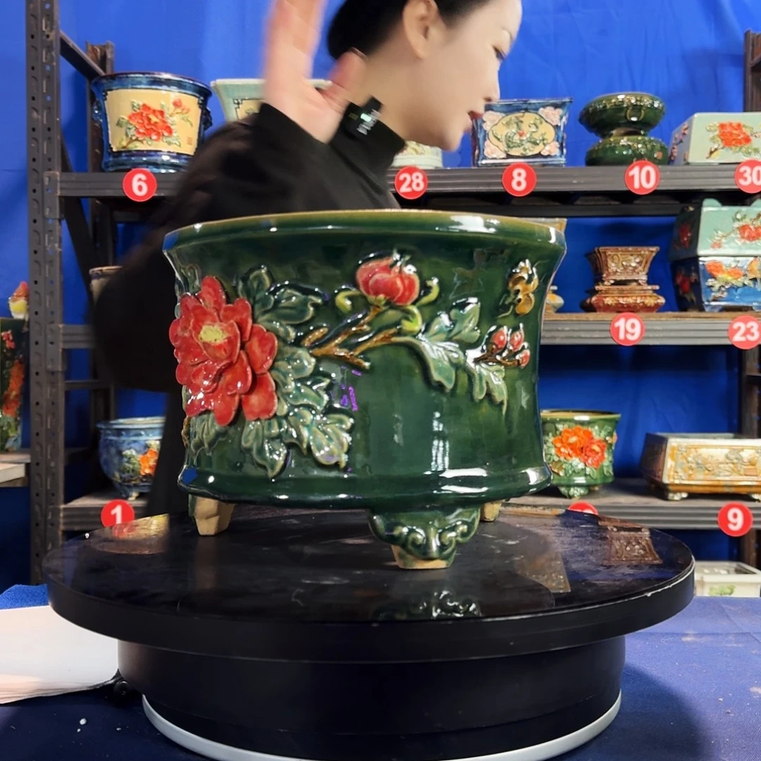 宸***乐9190石湾微瑕 腰圆 介意勿拍