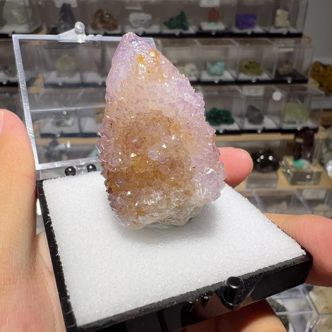 银S925镶嵌紫晶大型摆件（非配饰）