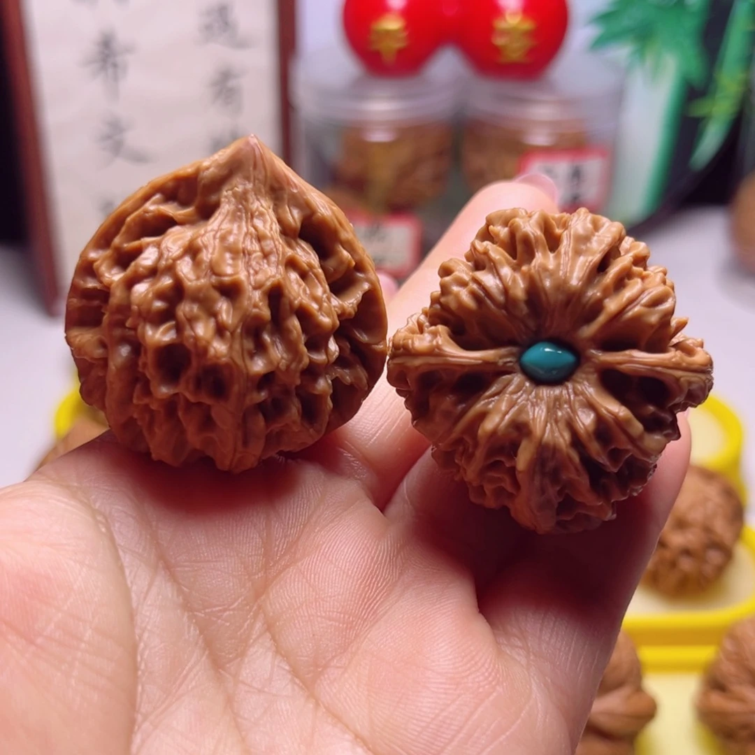 文玩核桃吊坠?****小众龙门涧