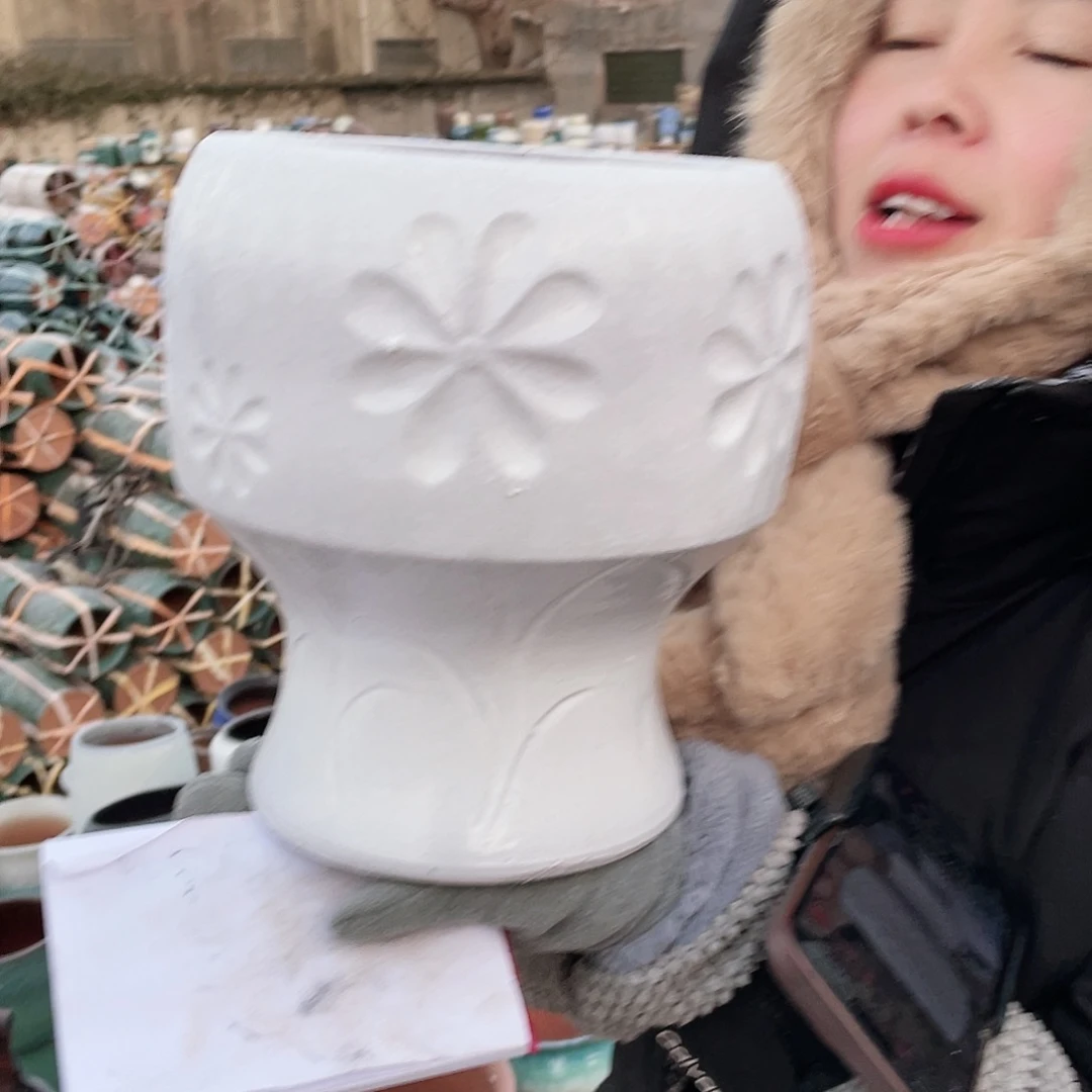 红陶王嫂花盆0116-253