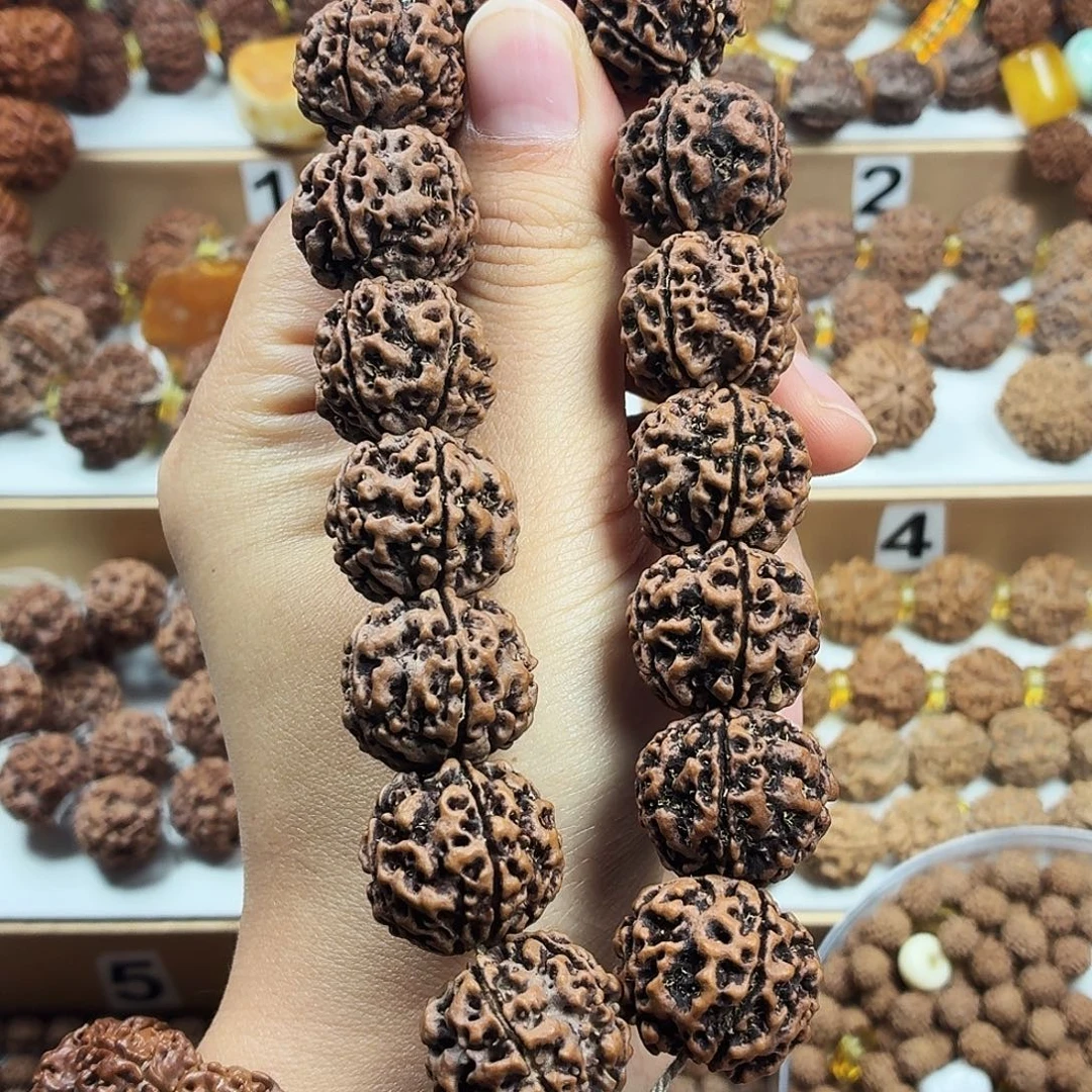 手串金刚菩提精品梅花蜂窝双龙黄皮