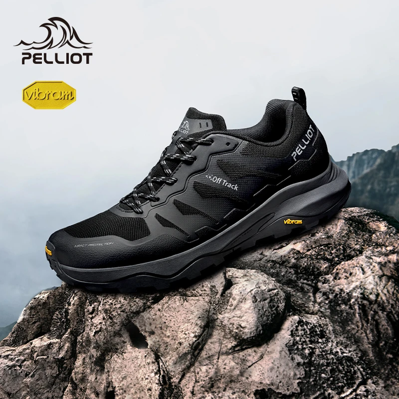 【HT-远见】伯希和户外徒步鞋男款Vibram防滑耐磨全地形登山鞋女