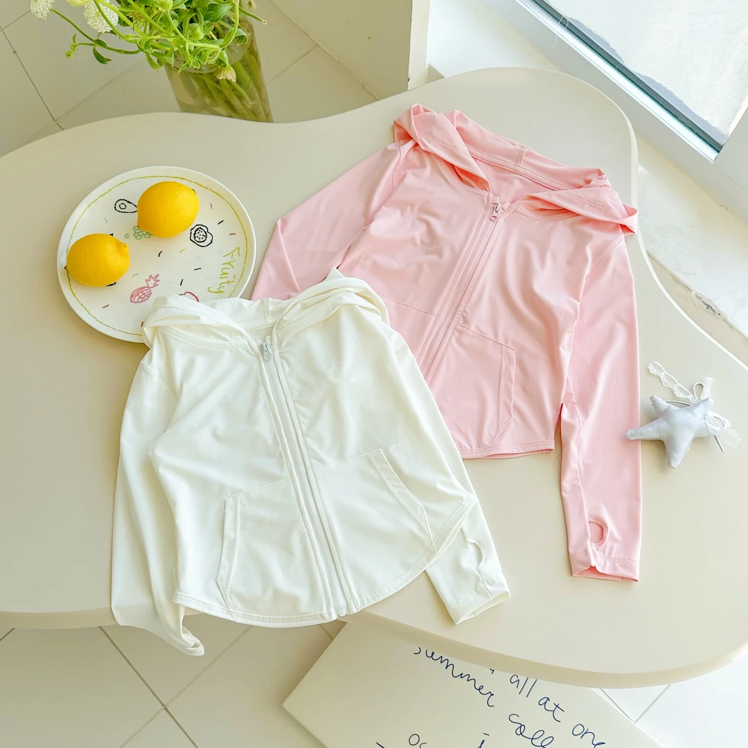 【辣妹款】UPF50+自带凉感儿童辣妹防晒衣防晒服1037