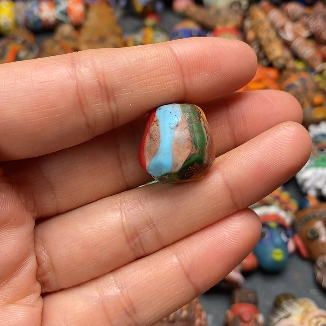 琉璃颈饰热气球珠