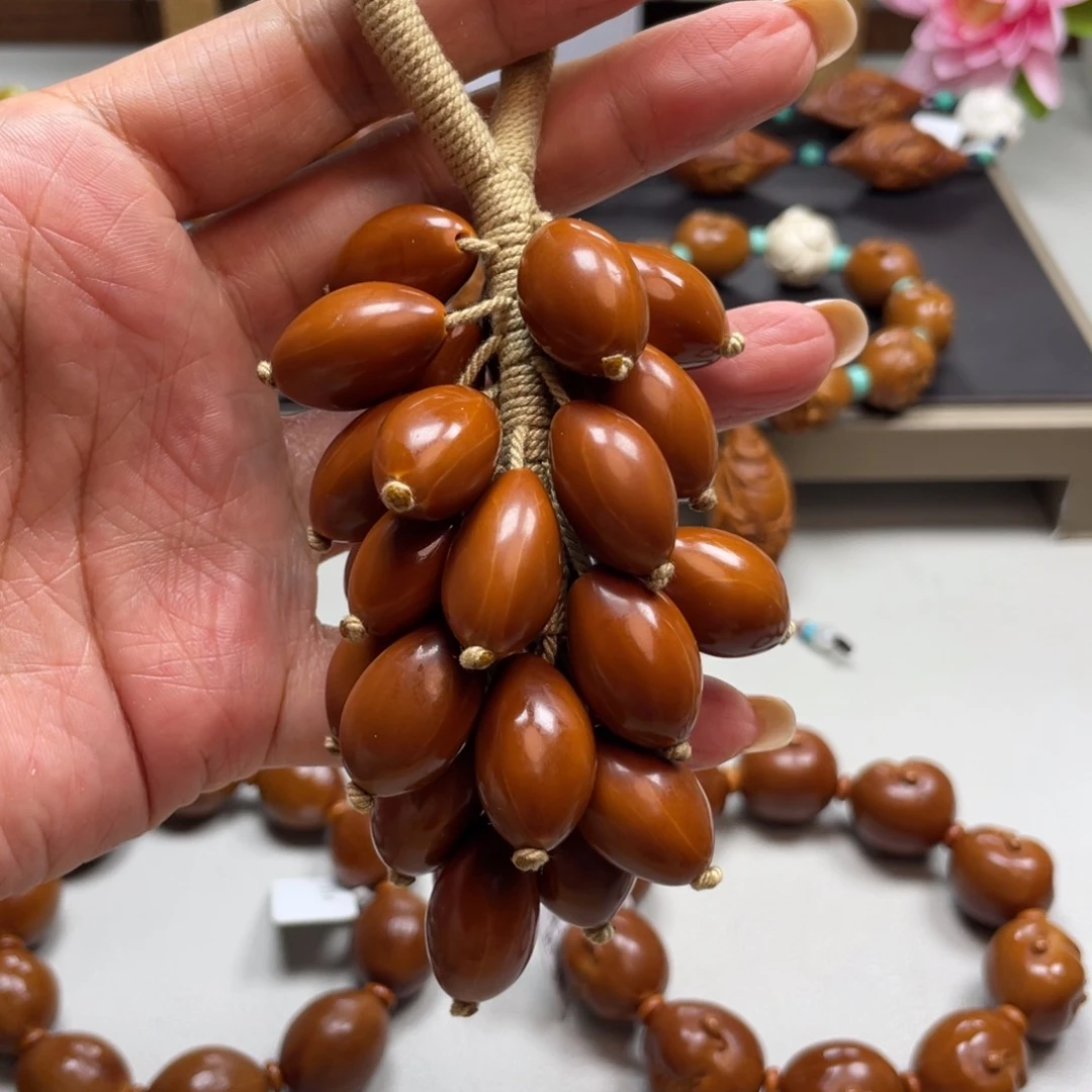 吊坠橄榄核素珠挂件