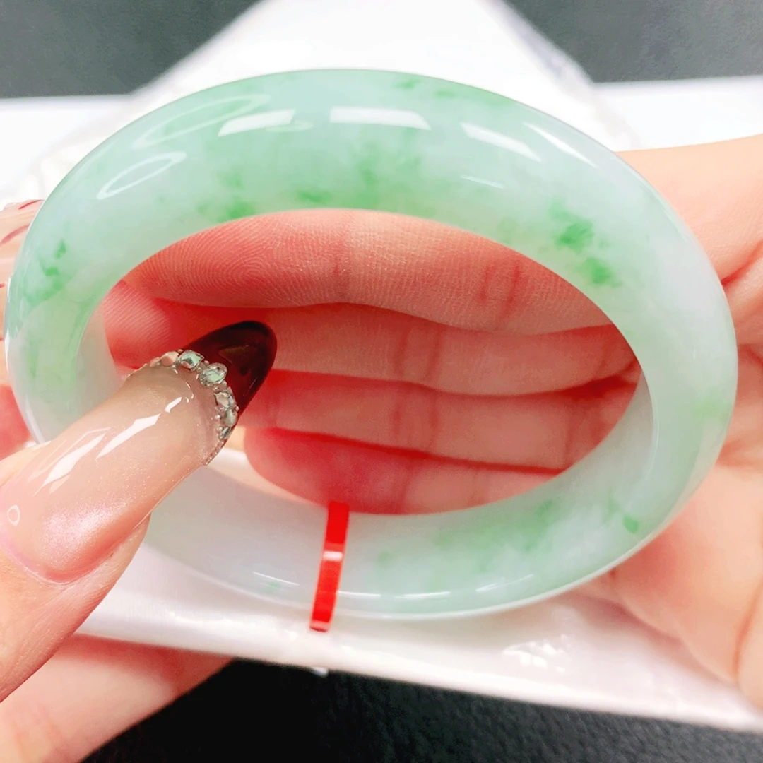 翡翠未镶嵌手镯55