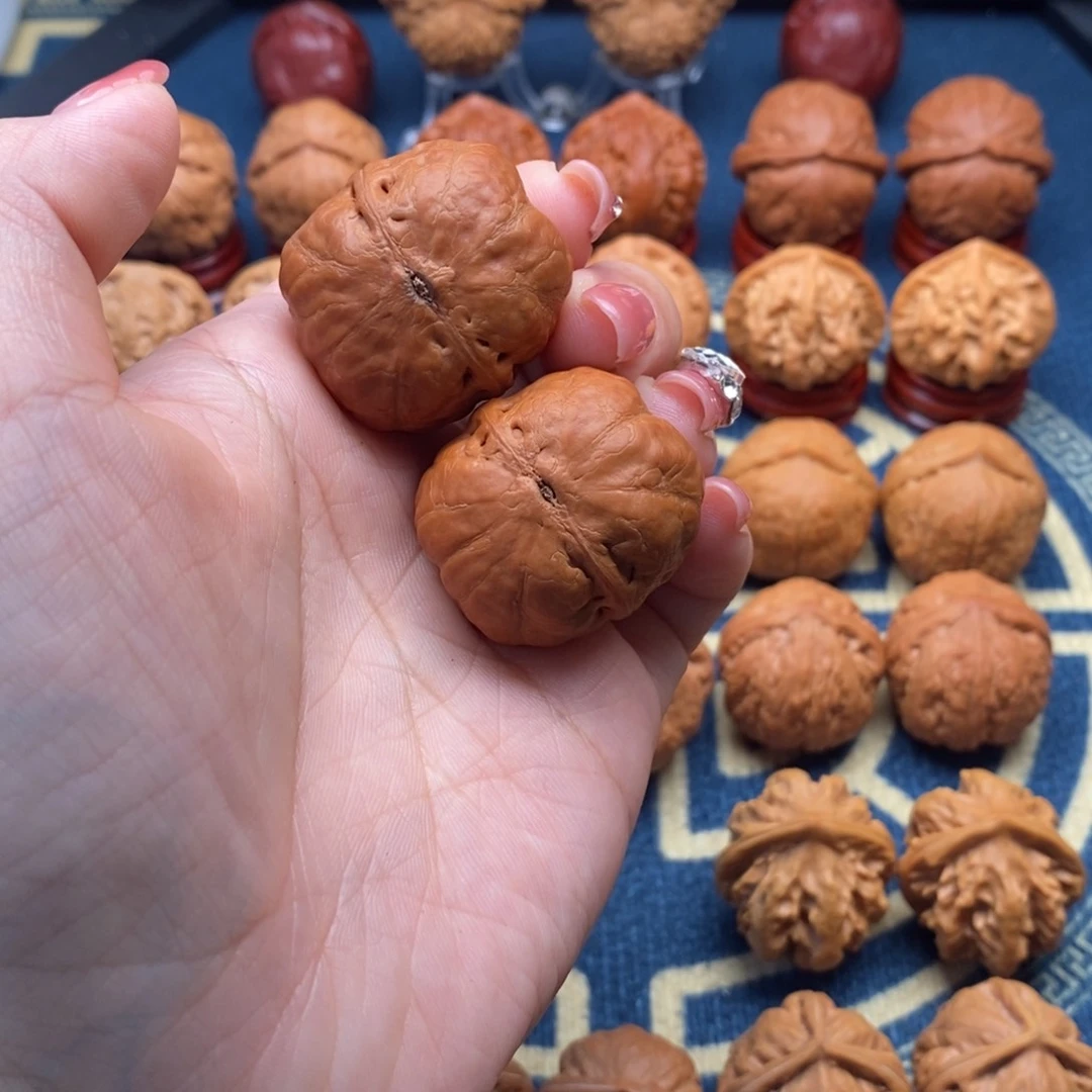 文玩核桃把件?****?精品小手捻