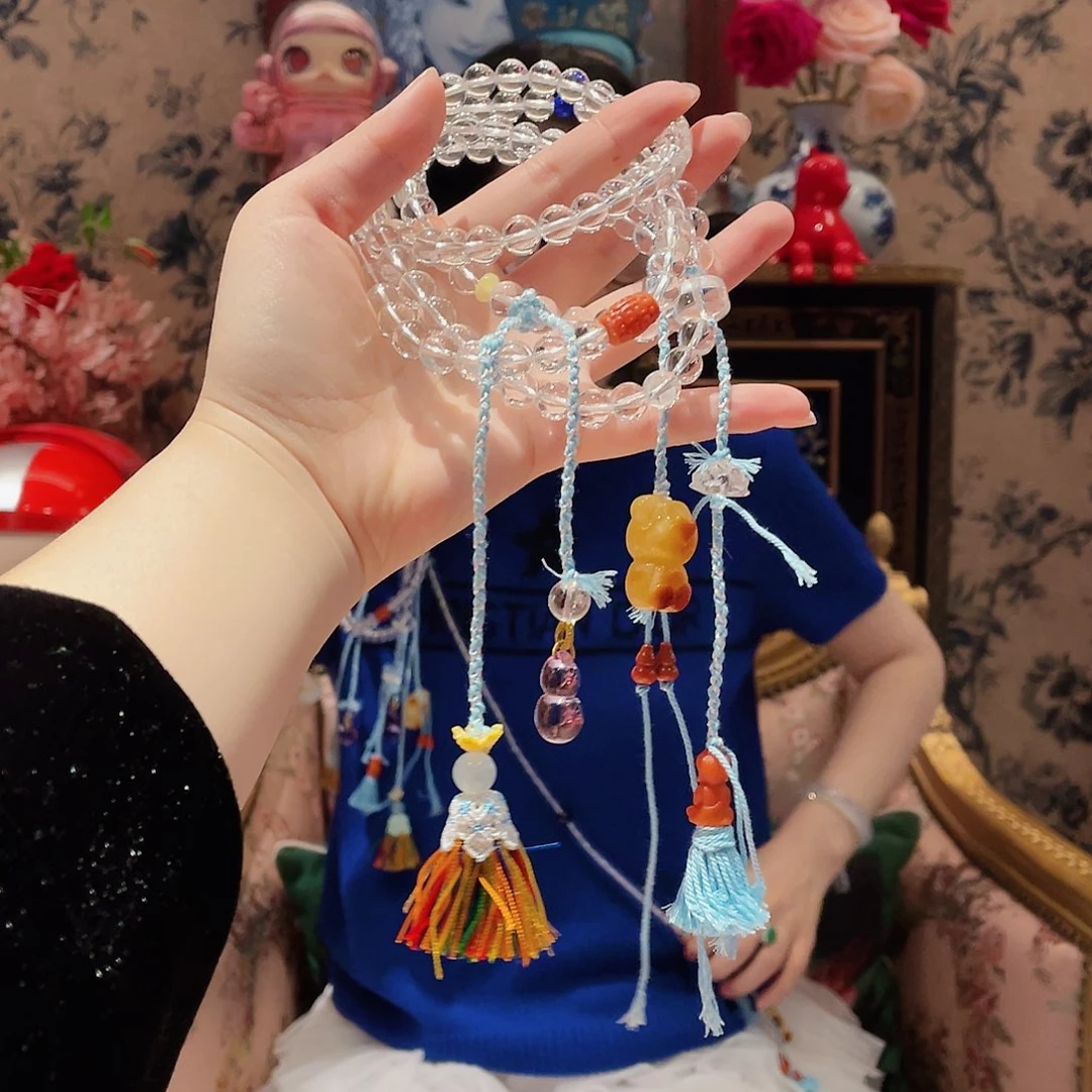 水晶颈饰未镶嵌3号