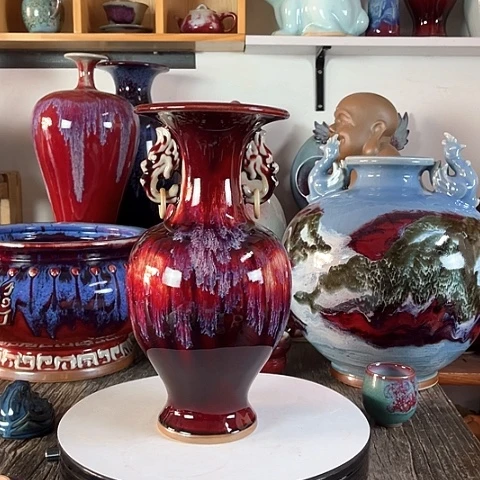 瓷片神垕镇钧瓷艺术