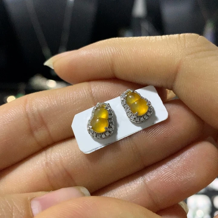 翡翠银S925镶嵌戒指