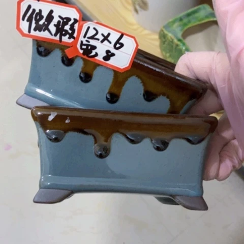 红陶陶瓷多肉花盆