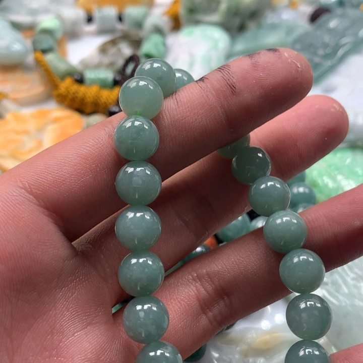 颈饰未镶嵌翡翠保真天然a货翡翠