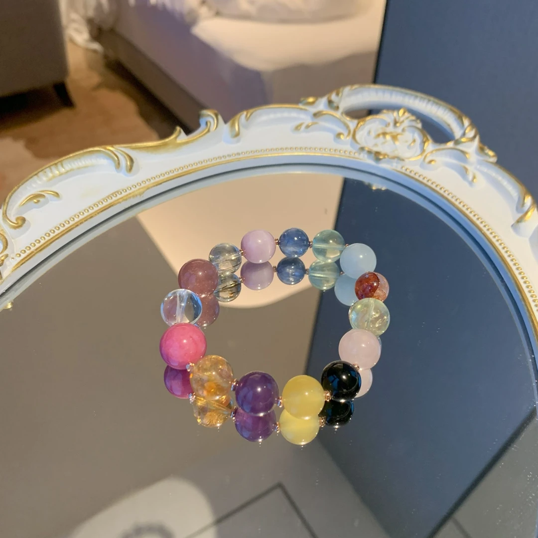 巴西紫隔珠女款氛围感手串多样性发其一