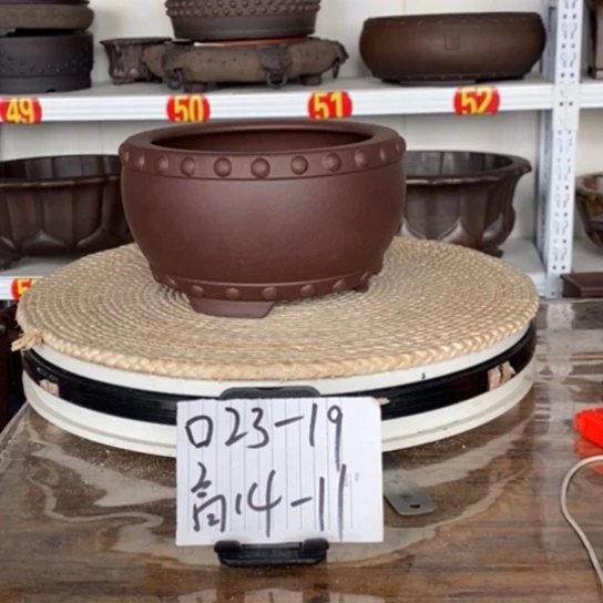 花盆紫砂宜兴紫砂花盆产地直销