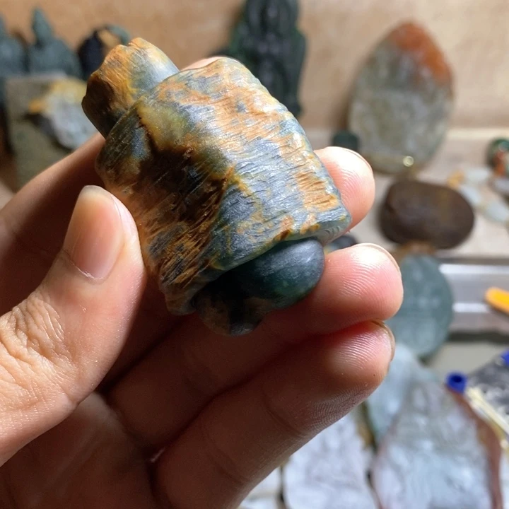 未镶嵌定制翡翠排骨