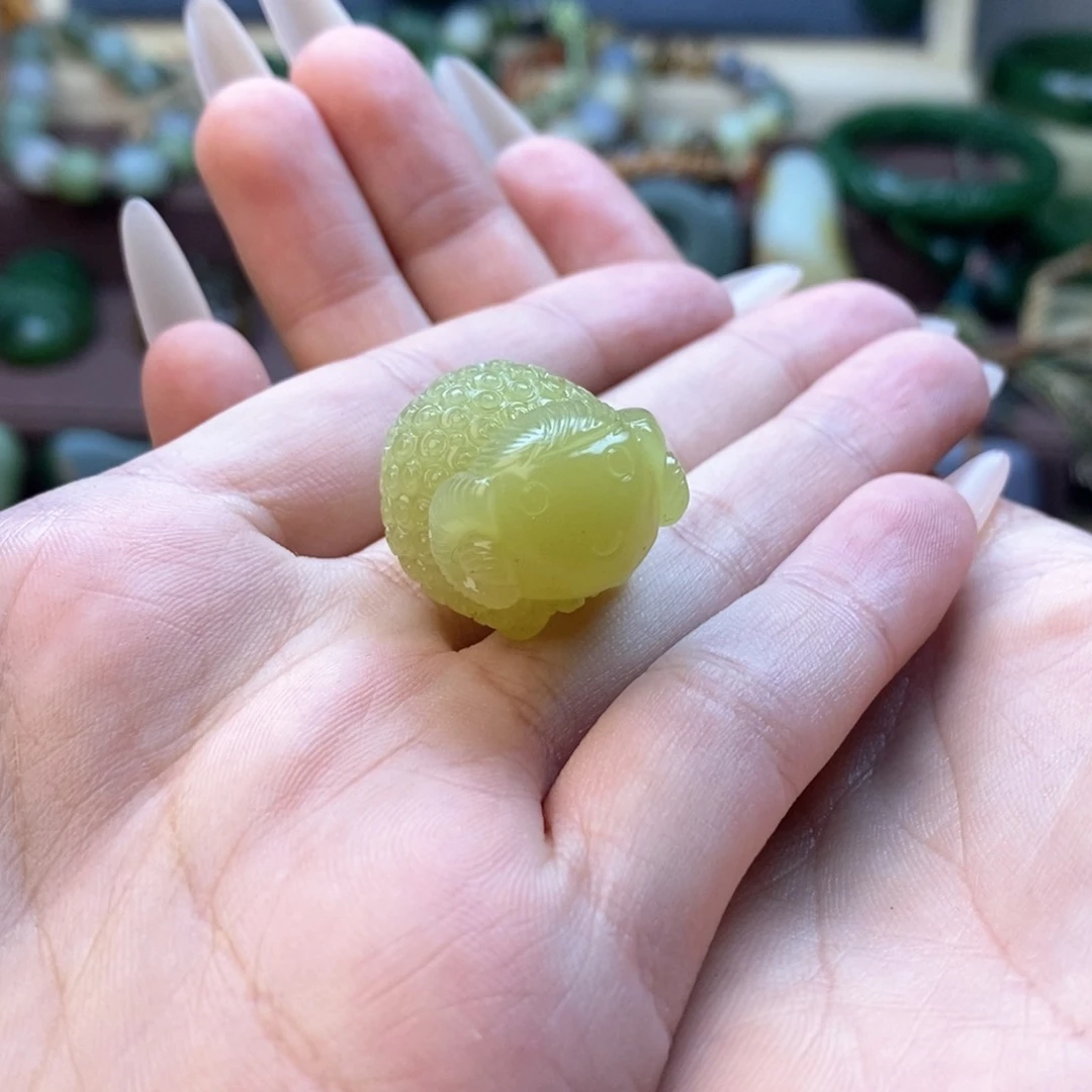 和田玉颈饰未镶嵌华*定制