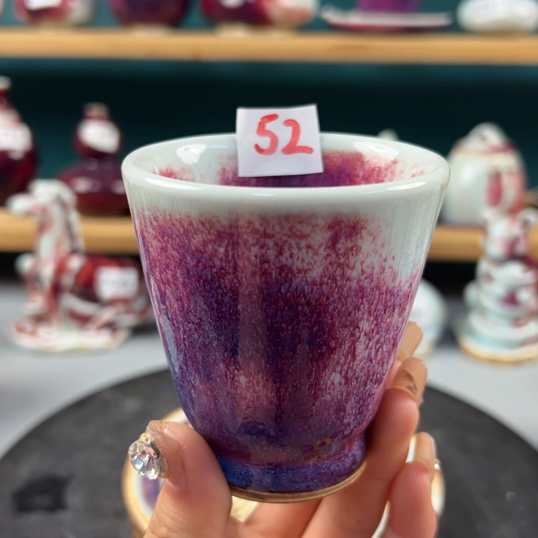 瓷片微瑕主人杯纯手工