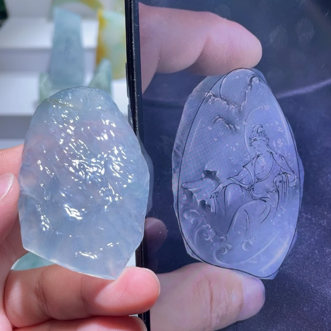 未镶嵌定制翡翠包工