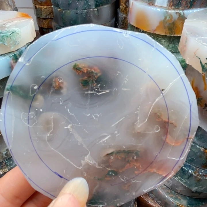 浅***谈定制玛瑙定制水草玛瑙手镯