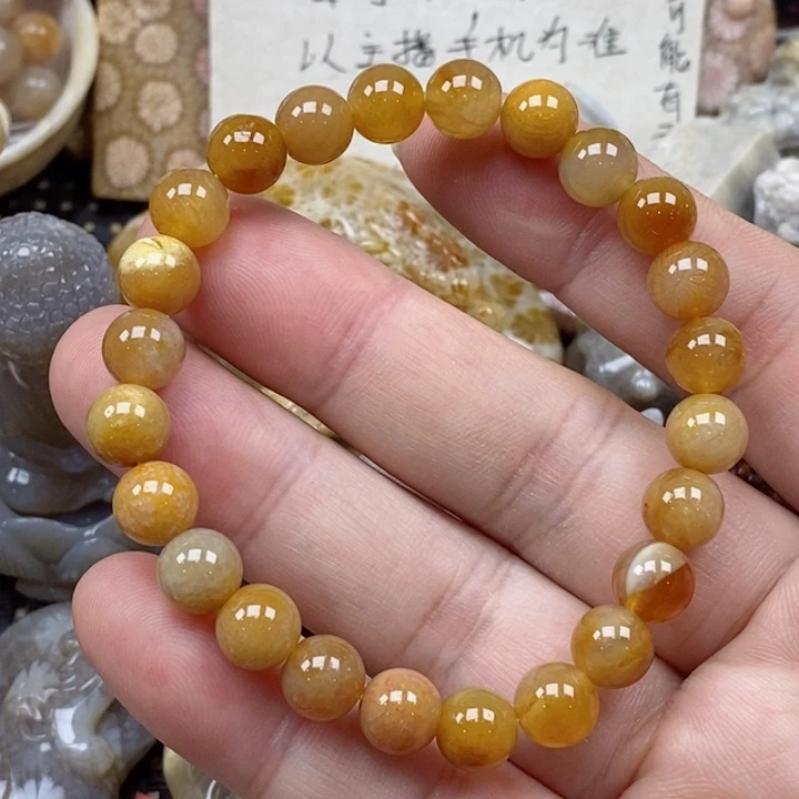 颈饰未镶嵌硅化珊瑚（珊瑚玉）