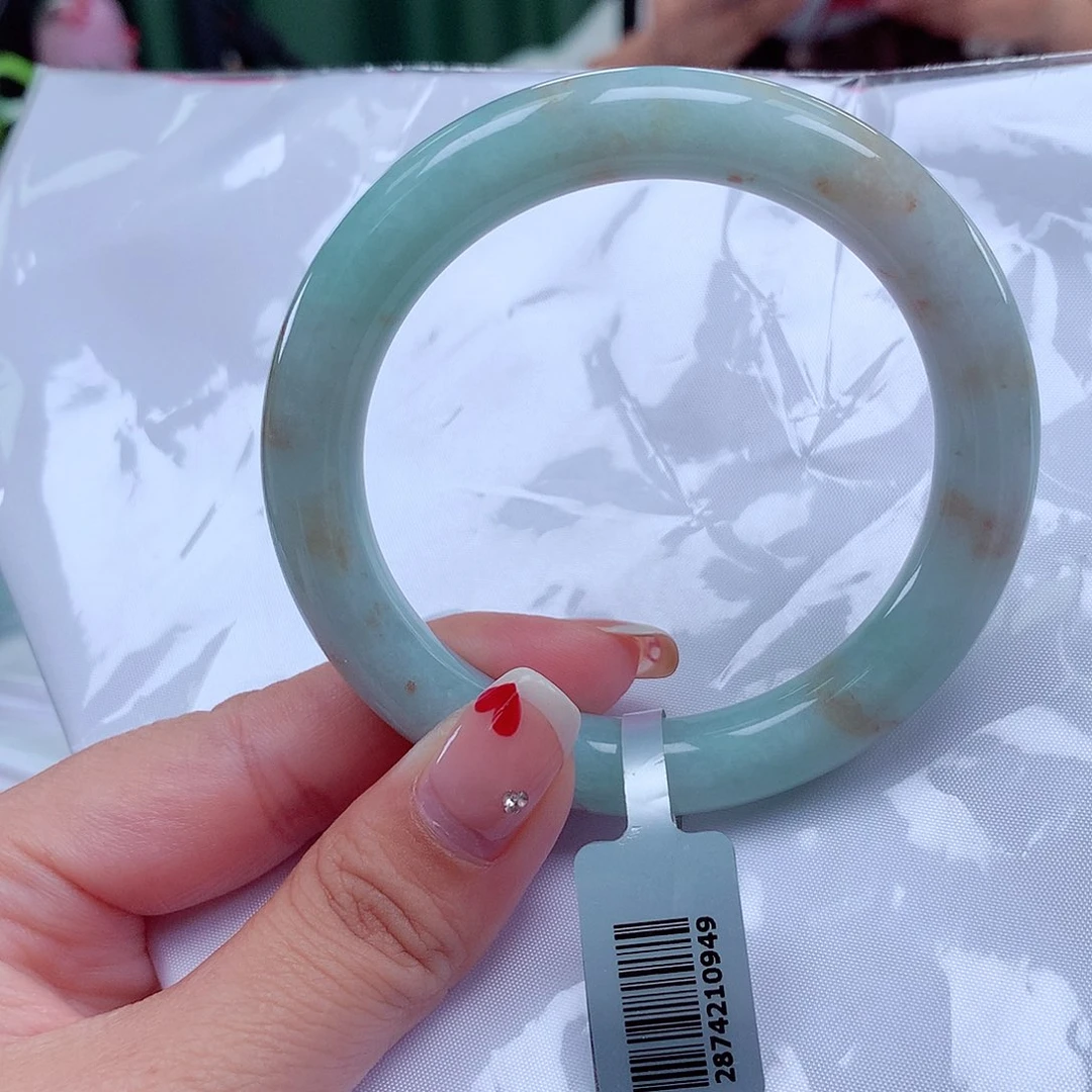 翡翠手镯未镶嵌54圆