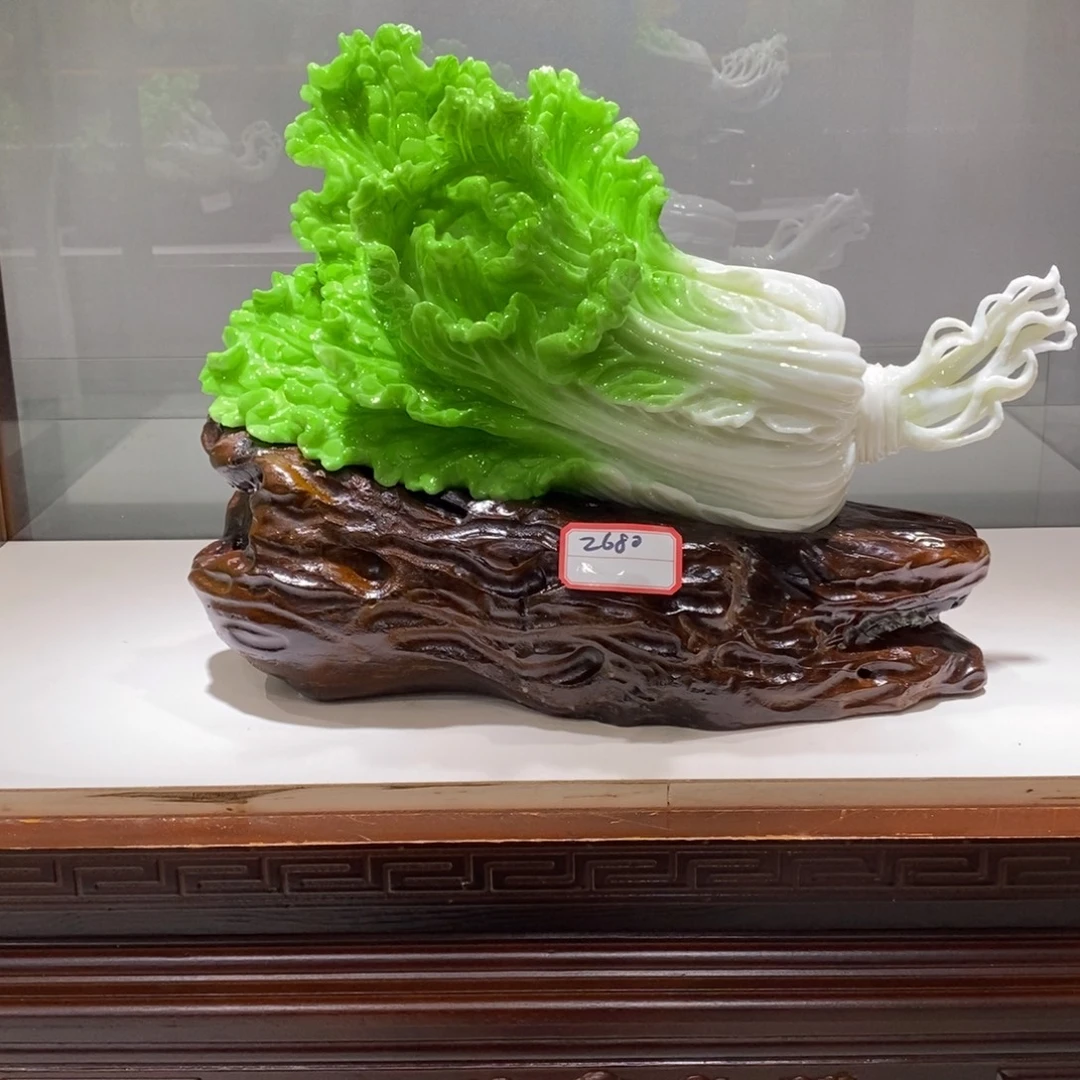 烟***阳玉手工一体雕刻6668