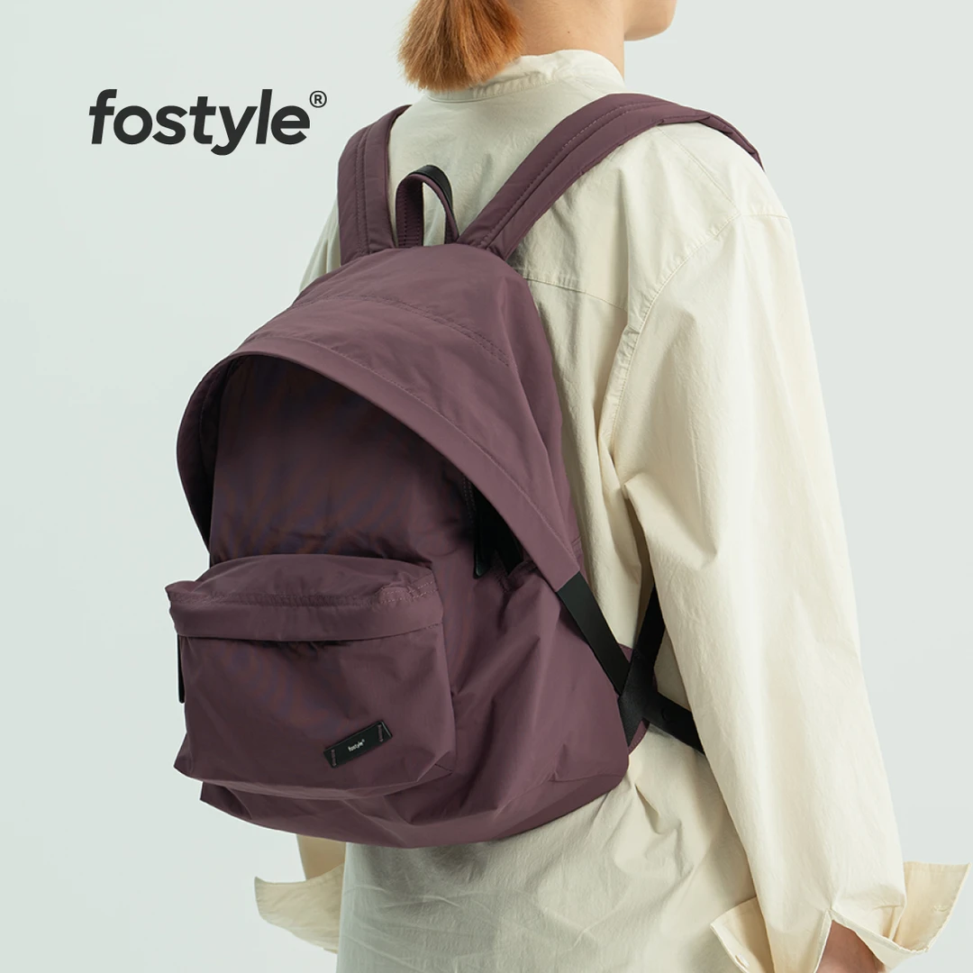 FOSTYLE【圣诞礼】双肩包尼龙包包旅行户外背包防水书包超轻电脑包