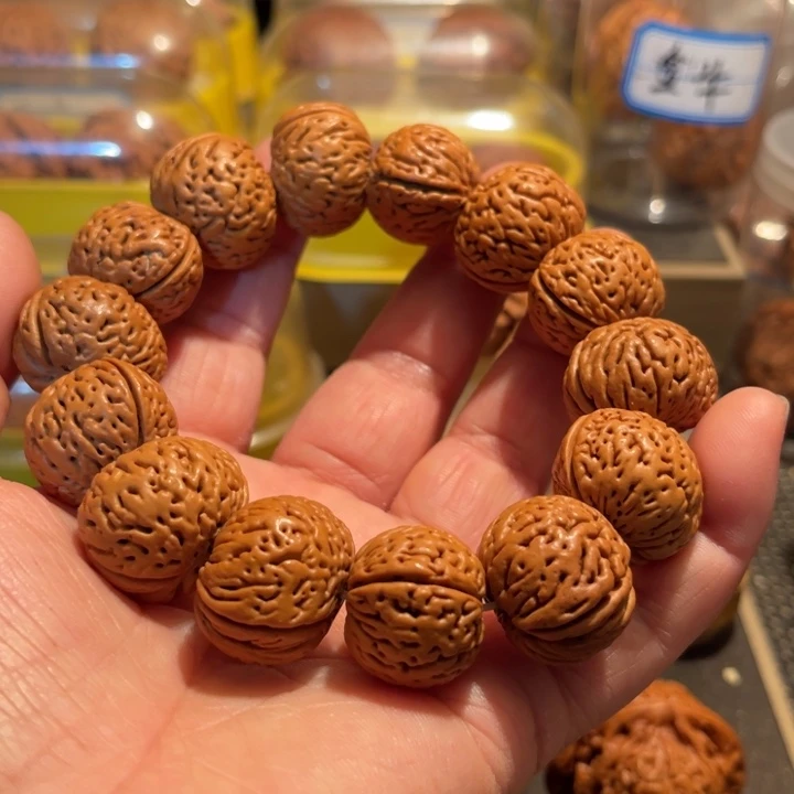 文玩核桃把件手串