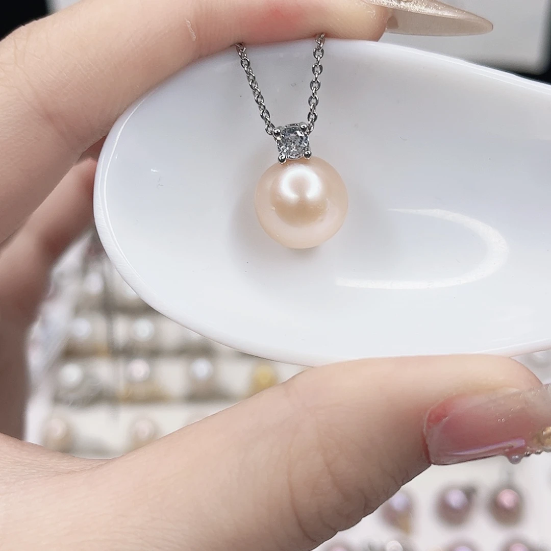 吊坠(赠链)淡水珍珠合金